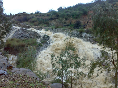 Marbella Golf Club Spain - Enormeus rainfall February 2010