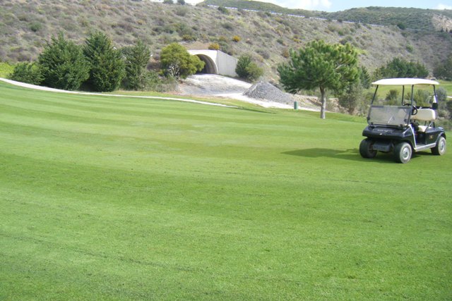 Marbella Golf Course - New Green position