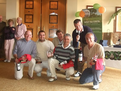 St Patricks Day Winners, Golf in Spain, Msrbella