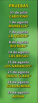 Fechas Marbella Golf Cup