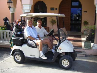 President and Captain, Mr Verboon and Mr. Drinkwater