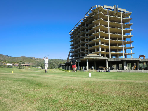 Marbella Golf building demolition