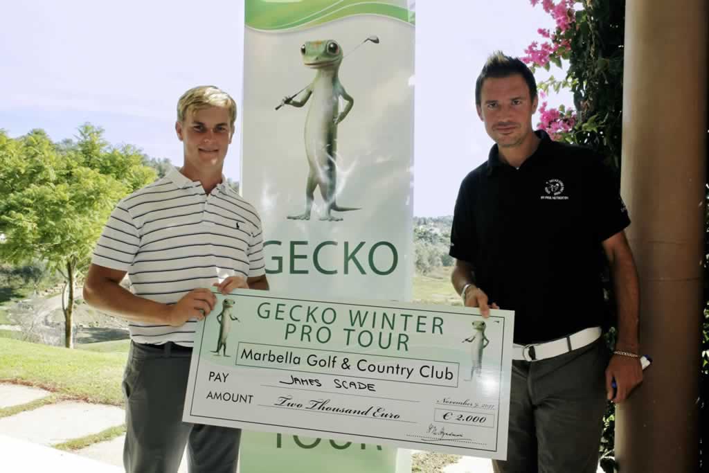 Winners Gecko Pro Tour at Marbella Golf