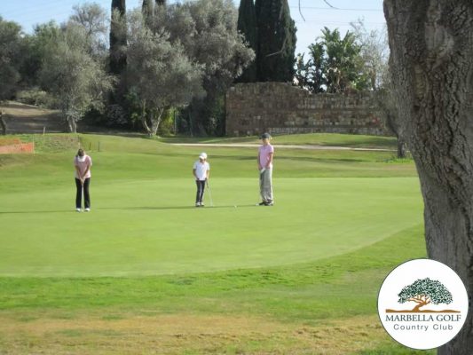 Inter-school tournament at Marbella Golf